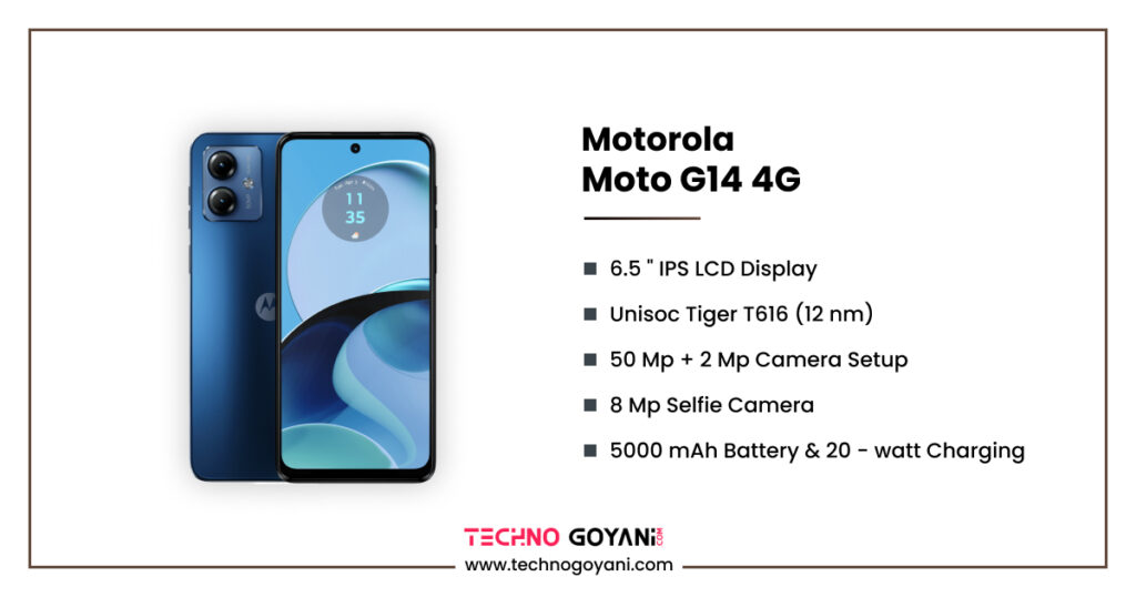 Motorola Moto G14 Review & Specification & Price & Photo