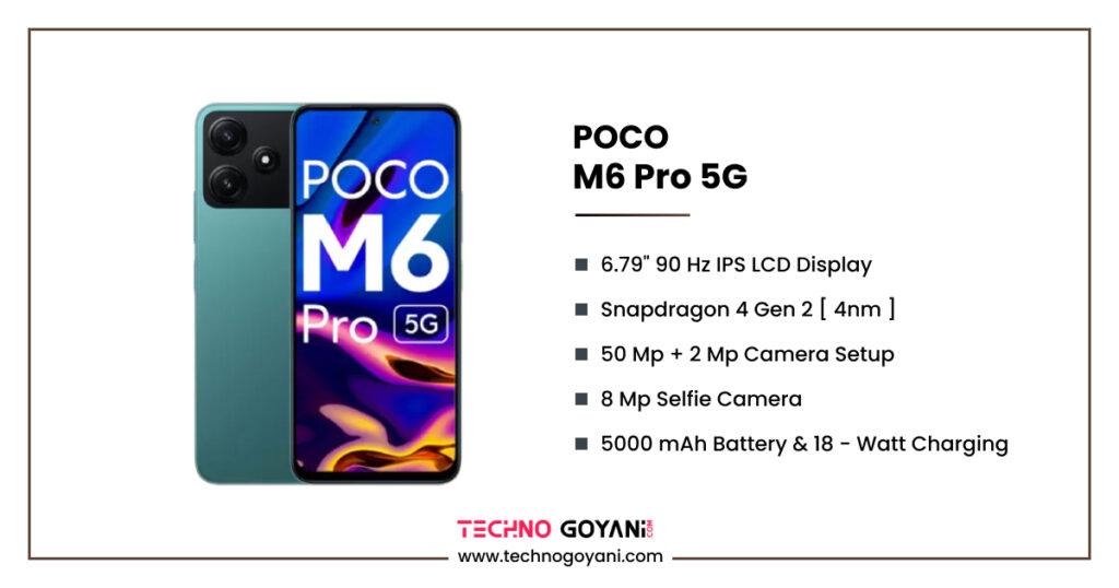 POCO M6 Pro 5G Price, Full Specifications & Release Date - Techno Goyani